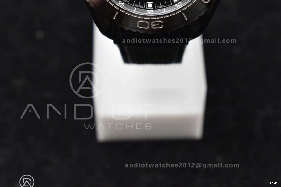 on Nylon Edition A8906 Ocean Real VSF Black Best Strap Clone Super 45.5mm Planet Black Ceramic 1:1 Deep 0108